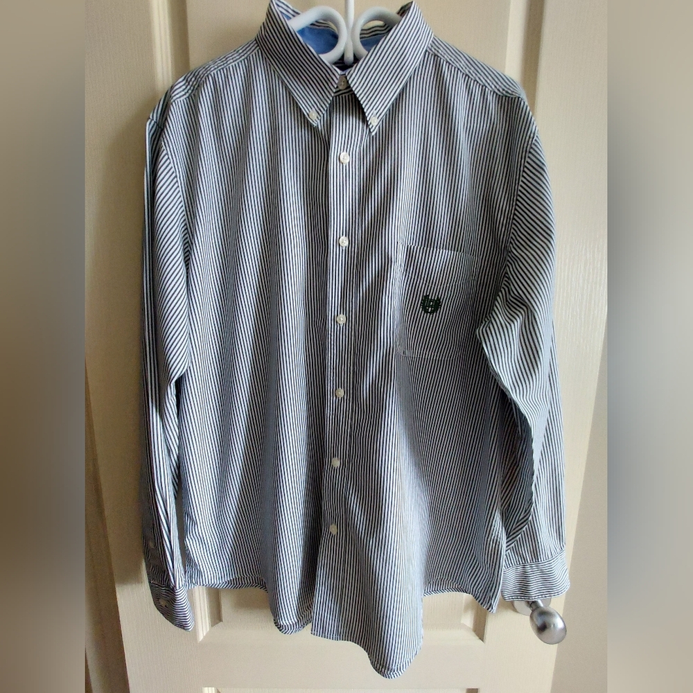 CHAPS Classic Longsleeve Buttondown Shirt. Size XL. 💚 EUC